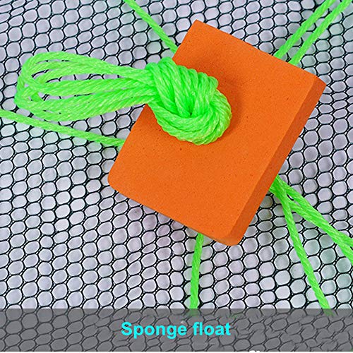 Fishing Net Trap for Bait Minnow Shrimp Crayfish Foldable Fish Crawdad Lobsters Cast Net Collapsible - size: Big (39.4 inches / 100 cm)