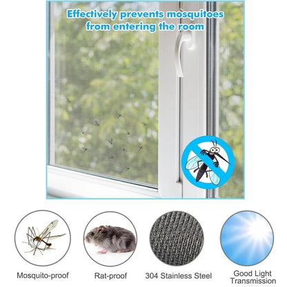 304 Stainless Steel Wire Mesh Screen,15.7"x47.2", 0.62mm Hole 30 Mesh, No Rust and Sturdy, Easy to Cut, Heat-Resisting Metal Mesh for Vent, Window Screen Mesh, Cage, Filter Mesh, DIY Projects, etc