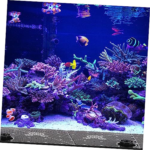 Kisangel 12Pcs Aquarium Divider Board Durable Fish Tank Bottom Trays for Freshwater Filtering Expandable Isolation Plates for Aquatic Supplies and Fish Care