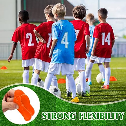 Hanaive Mini Soccer Cones for Agility Drills, 5 Inch - color: Orange