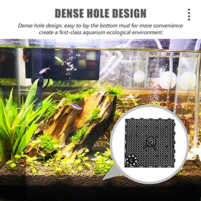 POPETPOP Fish Tank Isolation Plate Set Plastic Separation Board Net Design Plate for Fish Tank Divider