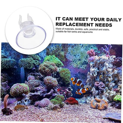 OUNONA 20pcs Aquarium Cup Holders for Fish Tank Oxygen Tubing Easy Install Design for Optimal Fixing Opening Aquarium Accessories