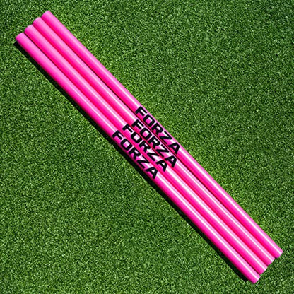 FORZA Agility Poles & Clips | Create Your Own Hurdles - 8 Color Options - color: Pink, style: Poles Only