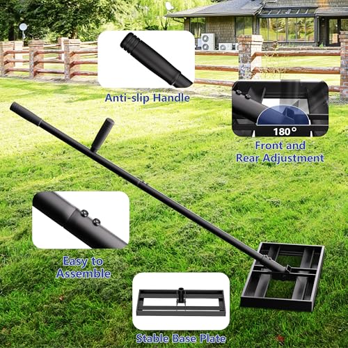 Lawn Leveling Rake,Leveling Rake for Soil or Dirt Ground Courtyard