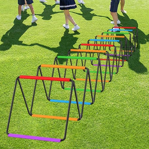 Vaveren Agility Ladder Jumping Obstacles for Men Women and Kids Flexible Folding Football Footwork Speed Ladder for Volleyball