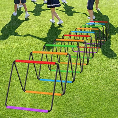 Vaveren Agility Ladder Jumping Obstacles for Men Women and Kids Flexible Folding Football Footwork Speed Ladder for Volleyball
