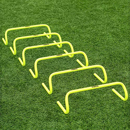 NWS Forza Speed Training Hurdles | Enhance Agility and Speed for Multi-Sport Training - Choose from 6'', 9'', and 12'' Hurdles - style: 6inch