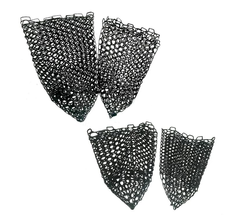 Pack of 1 Silicone Fishing Net Head Durable Fly Fishing Replacement Mesh Net Depth Mesh Landing Net Fishing Accessory Tool