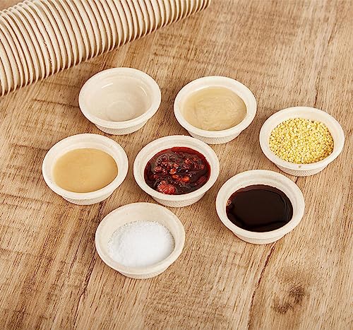 Paper Feeding Cups Samll 0.5 oz Gecko Food and Water Feeding Dish Ledge Accessories Bowls for Crested Gecko Lizards Reptiles Pets (Ledge+20cups)