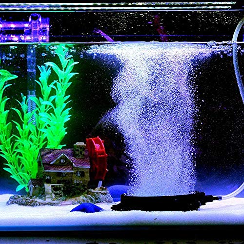 4.2-Inch Air Stone Disc Bubble Diffuser with Suction Cups for Oxygenation in Fresh/Saltwater Tanks, Ponds, Hydroponic, Aquaponics, and as a Decorative Airstone for Aquariums - size: 4 PCS