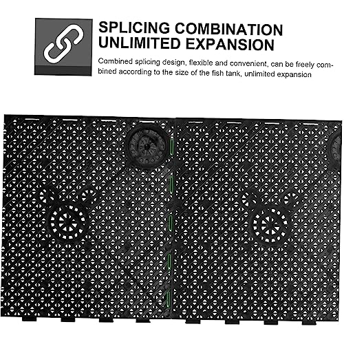Toddmomy 5pcs Aquarium Filtering Plates Sand Divider for Fish Tank Smooth Edge Design Multi Water Permeability Aquarium Supplies for Optimal Environment