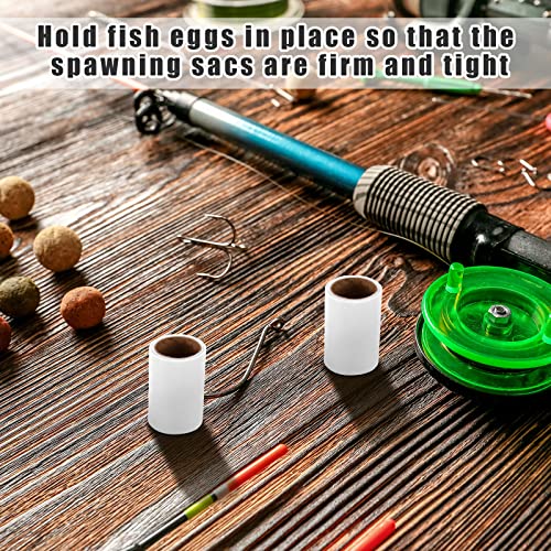2 Rolls Fishing Soft Spawn Net 3'' x 157.5'' Spawn Sac Netting Sack Catfish Fishing Bait Mesh Holder Accessories for Roe Bags