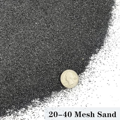Aquarium Sand, 5lbs Black Fish Tank Sand, Aquarium Gravel Substrate for Aquascaping, Vivariums, Terrariums, Plants and Crafts - color: Black, size: 5 lbs