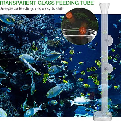 LIOOBO 1set Fish Feeder Transparent Shrimp Device for Fish Tank Multi-Functional Aquarium Supplies Box