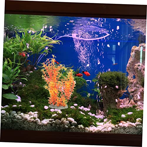KESYOO Creative Artificial Plant Wear-Resistant Aquarium Grass for Fish Tank Decoration Realistic Desktop Tank Plant Herb