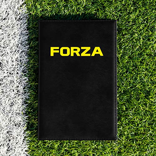 FORZA Magnetic Coaching Board | A4 Double-Sided Tactics Folder with Magnetic Markers, Pen & Eraser [13 Sport Options] - style: Field Hockey