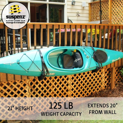 Suspenz EZ Kayak Rack - color: Red