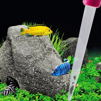 POPETPOP Aquarium Tool 50ml Manual Fish Tank Pipette Moss for Water Change Tank Maintenance