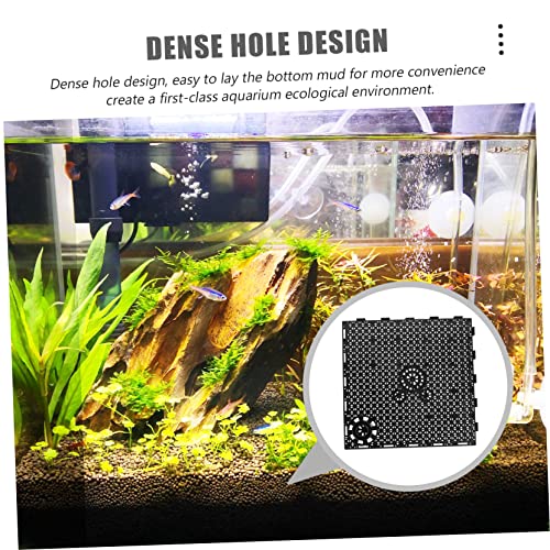 12pcs Aquarium Divider Board Isolation Plates for Fish Tanks Bottom Plates Dense Design for Circulation and Oxygenation