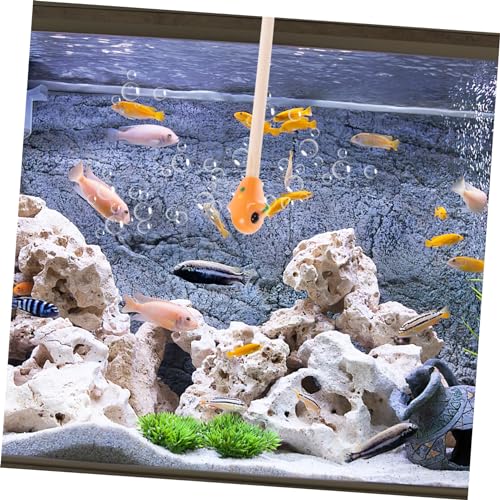 Safe Wooden Betta Fish Training Stick Compact Aquarium Toy for Betta Fish Versatile Accessory