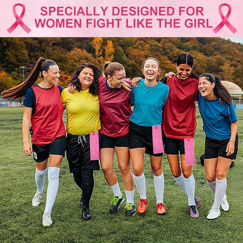 Youth Pink Football Towel Breast Cancer Awareness Football Accessories - color: New Pink-3 Pack