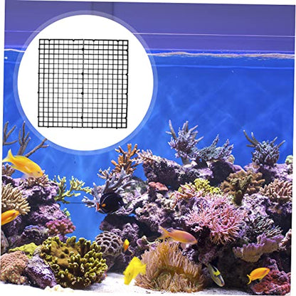 VANZACK 10pcs Fish Tank Divider Aquarium Isolation Panel Easy to Install and Cut Suitable for Fish Separation and Breeding for Aquarium and Bottom Filters
