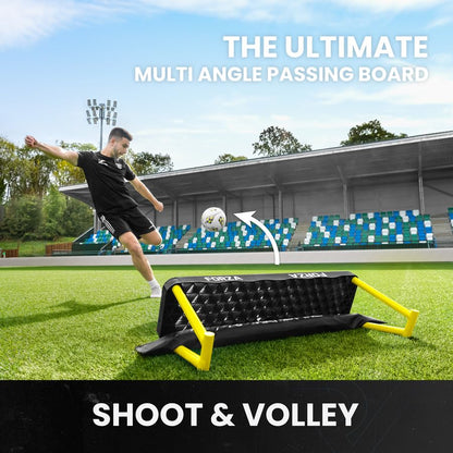 FORZA METIS x RapidFire Interactive Wave Rebound Boards | Reaction Soccer Training Equipment with App-Enabled Lights - Improve Speed, Agility, and Ball Control - size: Standard (40In), style: 4x Lights & 4x Boards