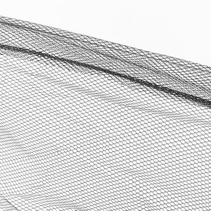 Detachable Folding Solid Stainless Steel Triangular Fishing Net Head 50cm Diameter X 30cm Depth Lightweight Replacement Fish Catch Basket for Fishing and Outdoor Use