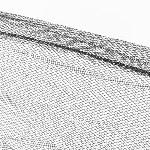 Holibanna Replacement Triangular Folding Fishing Net Head 50cm Diameter Stainless Steel Detachable Mesh for Fish Catching and Fly Fishing Lightweight Landing Net Accessory for Outdoor