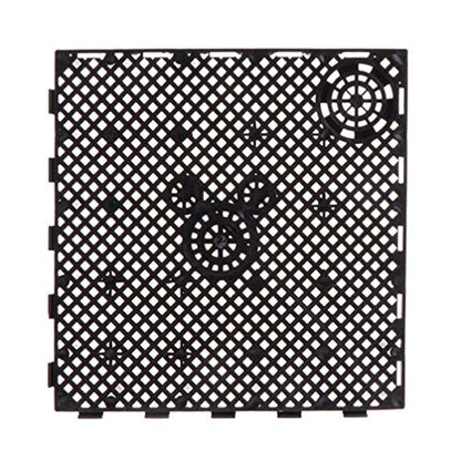 POPETPOP Black Aquarium Divider Trays Fish Tank Bottom Plate Grid Isolate Board Divider- Aquarium Divider Tray PVC Splicing Clapboard Bottom (Black) PVC Splicing Aquarium Accessory