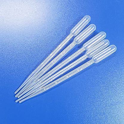 5 Pack Aquarium Test Dropper 5ml (Length 8.4'') Coral Feeder Mini Fish Bowl Fish Feces Transfer Pipettes