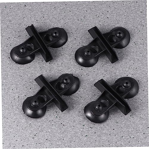 UPKOCH 15pcs Aquarium Divider Cups Plastic Clips for Fish Tank Separation Black for Aquariums and