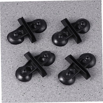 UPKOCH 15pcs Aquarium Divider Cups Plastic Clips for Fish Tank Separation Black for Aquariums and