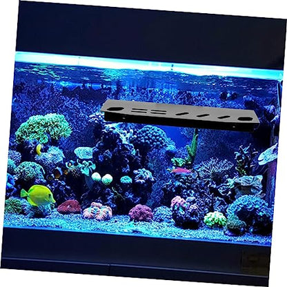 GALPADA Aquarium Tool Organizer Rack Maintenance Holder for Fish Tank Cleaning Tools Wall-Mounted Design Multi Easy Access and Storage