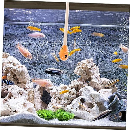 Betta Training Wand for Fish Activity Interactive Stick for Betta Fish Promotes Healthy Engagement Aquariums Wooden Design