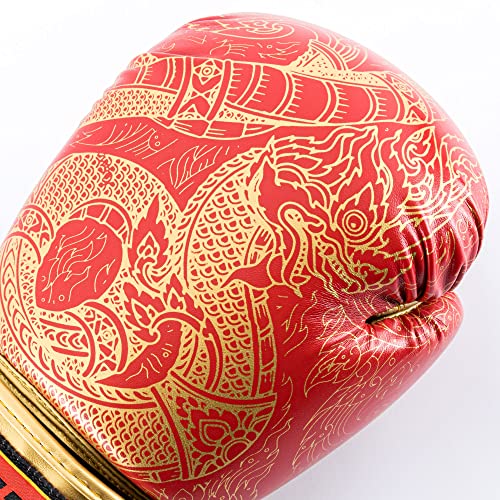UFC Thai Naga Training Gloves - color: Red, size: 16oz