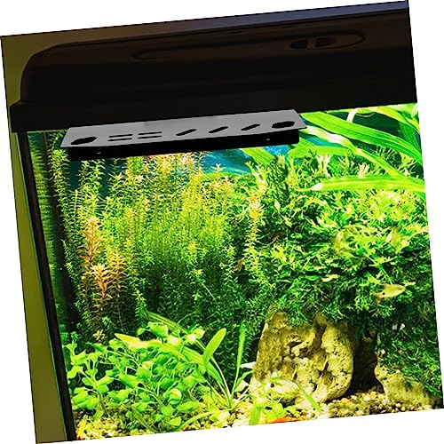 TOYANDONA Aquarium Tool Holder Organizer Rack for Fish Tank Maintenance Tweezers Scissors Storage Sturdy Design for Aquatic Plant Care