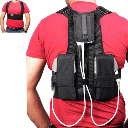 LVAD Active Pack – Posture-Correcting LVAD Support Vest | Comfortable and Functional for Active Lifestyles (Small/Medium) - size: Small/Medium