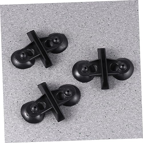 UPKOCH 15pcs Aquarium Divider Cups Plastic Clips for Fish Tank Separation Black for Aquariums and