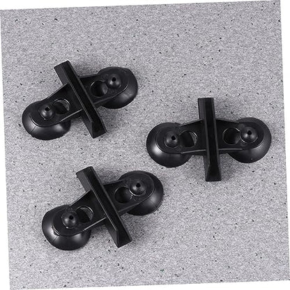 UPKOCH 15pcs Aquarium Divider Cups Plastic Clips for Fish Tank Separation Black for Aquariums and