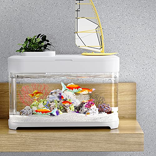 Piutouyar 2Pcs Sea Fan Coral Decorations, Black Simulation Sea Coral Branch for Aquarium Ornament Fish Tank Landscape (11.8inch+6.7inch)