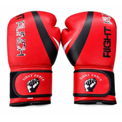Boxing Gloves, Genuine Cowhide Leather Training & Sparring Gloves with Wrist Support for Bag Work, Mitt Training & Boxing - size: 10 OZ