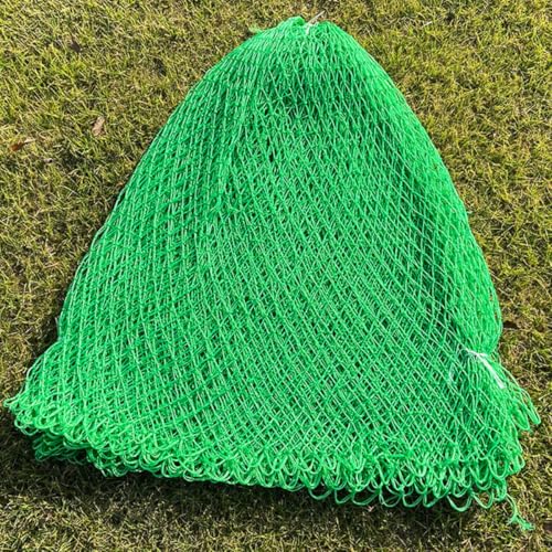 HEALLILY Fishing Catching Net Replacement Head Nylon Thickened Multi-Strand Fish Landing Net Mesh for Freshwater and Saltwater Fishing Supplies