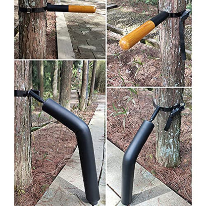 Wing Chun Dummy, Dummy Arm Wing Chun, Portable Wooden Dummy Wing Chun Parts Chinese Kong Fu Training Wall Mounted Wooden Dummy for Sandbag/Tree (Size : 3 in 1) - size: 3 in 1