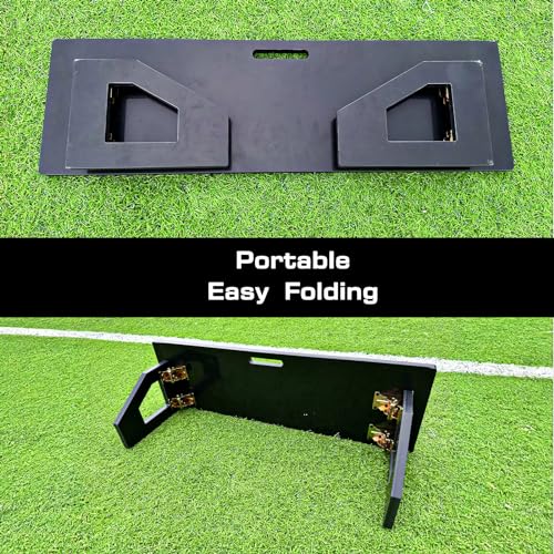 PreciseRebound: Soccer Rebounder Board, Soccer Training Equipment, CARBON