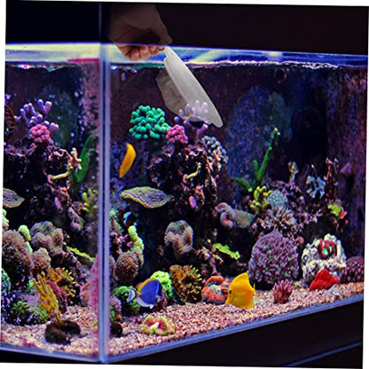 2pcs Strainer Mesh for Fish Tank Cleaning Portable for Aquariums Fine Mesh Screen for and Maintenance Safe for Fresh and Use