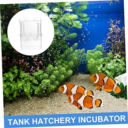 3pcs Juvenile Hatching Box Fish Tank Accessory Juvenile Fish Breeding Case Hatchery for Fish Tank Hatching Incubator Tank Hatchery Incubator Fish Container