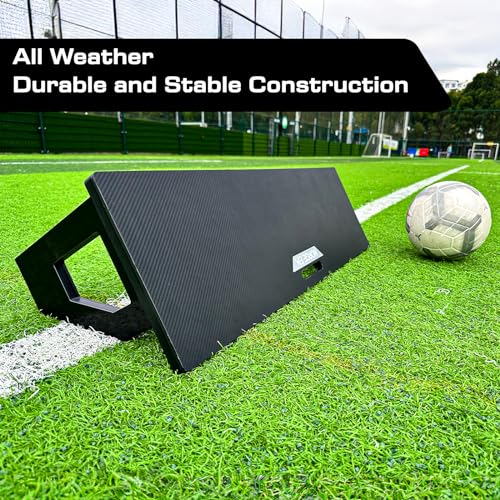PreciseRebound: Soccer Rebounder Board, Soccer Training Equipment, CARBON