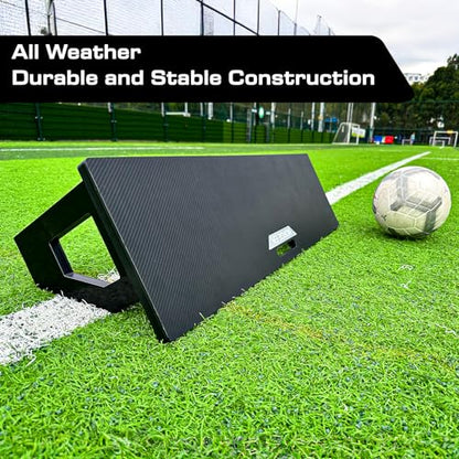 PreciseRebound: Soccer Rebounder Board, Soccer Training Equipment, CARBON