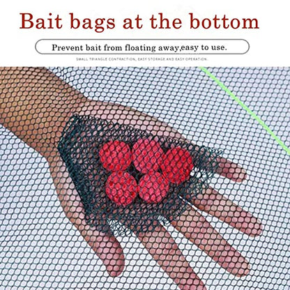 Foldable Fishing Net Hand Casting Cage Crab Net for Fish Shrimp Minnow Crayfish Crab - size: Small-Diameter:31.5inch/80cm